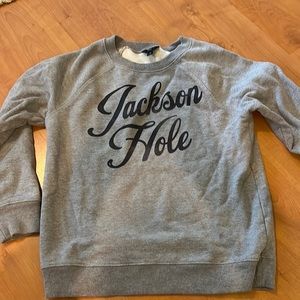 Jcrew 100% cotton Jackson Hole sweatshirt